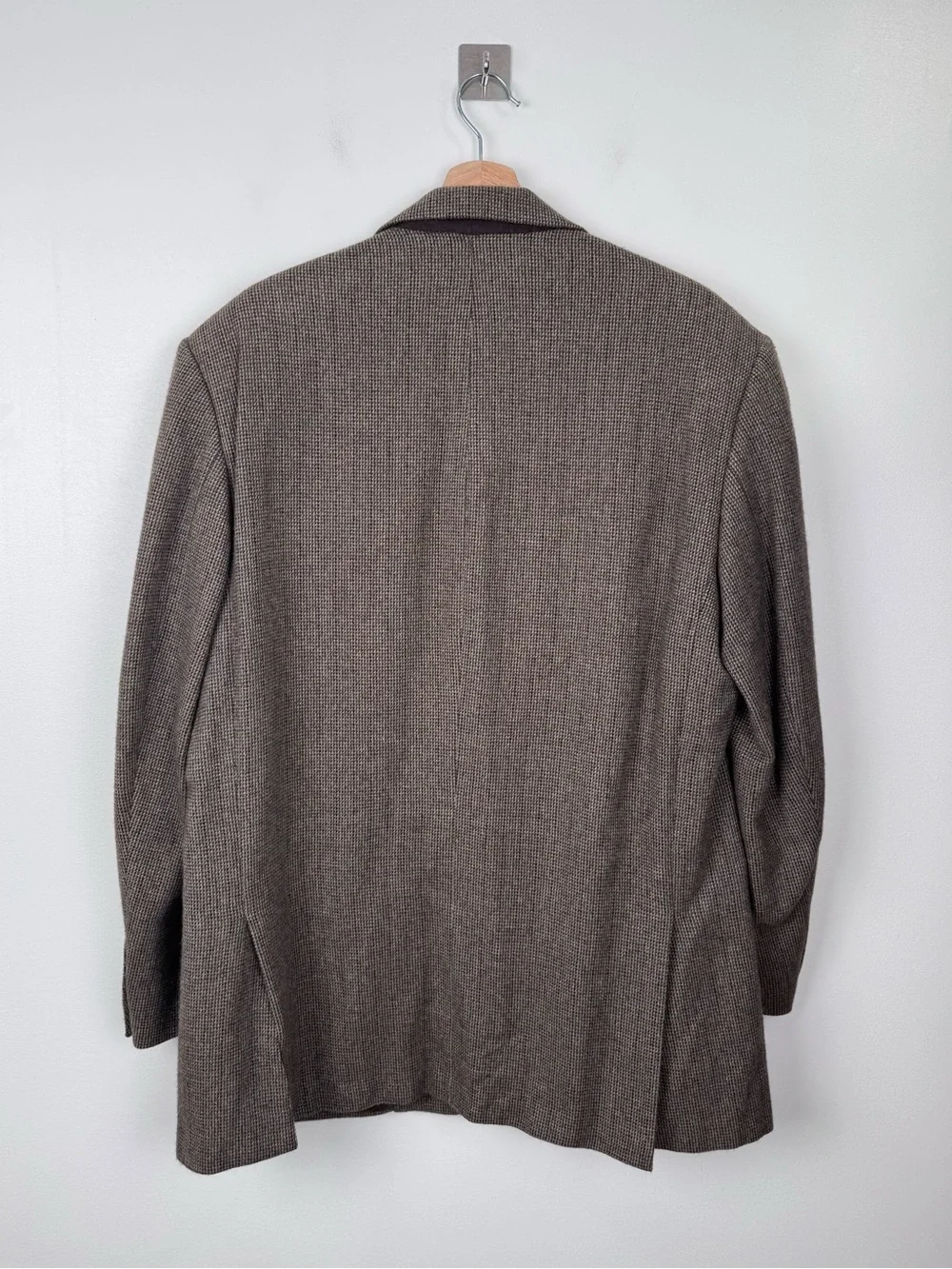 Ralph‎ Lauren Purple Label Men Brown Wool Cashmere Blend Blazer Suit Jacket 44R